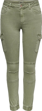Only Broek Dames Skinny Cargo Broek - Maat W30 X L32