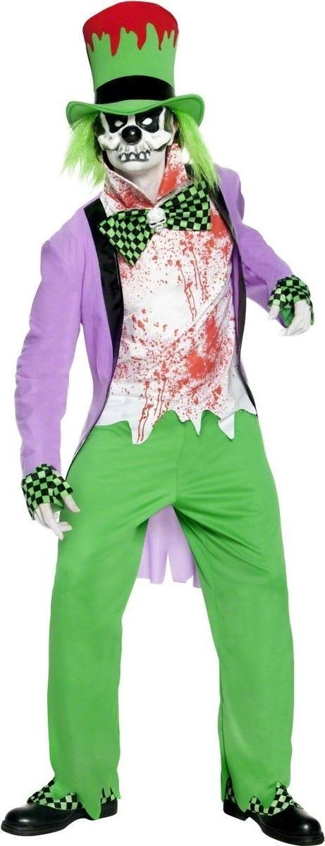 "Boosaardige clownskostuum voor volwassenen - Verkleedkleding - Large"