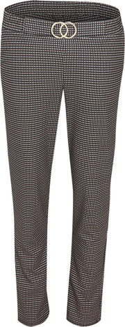 Cassis - Bedrukte legging - Beige