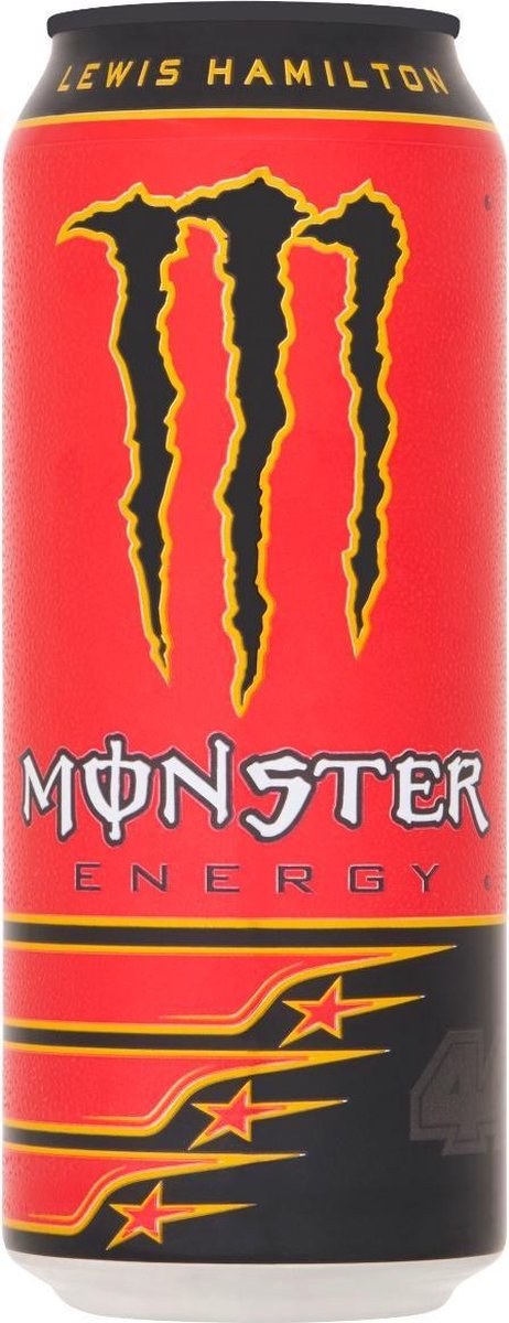 Monster Energy Lewis Hamilton Blikjes 50cl Tray 12 Blikjes