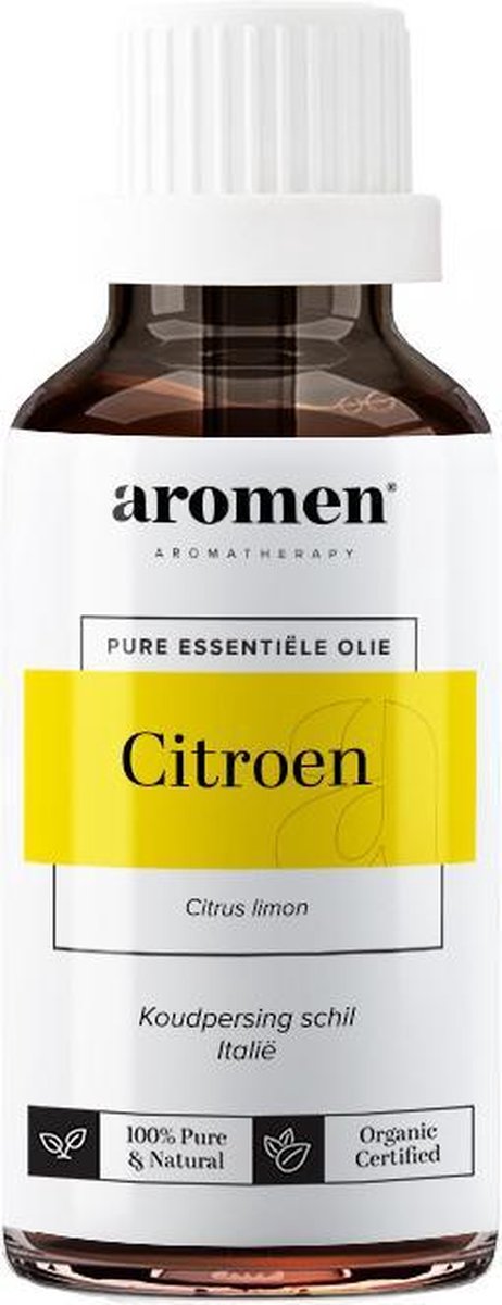 Aromen Essentiële Olie Citroen 10 Ml Transparant