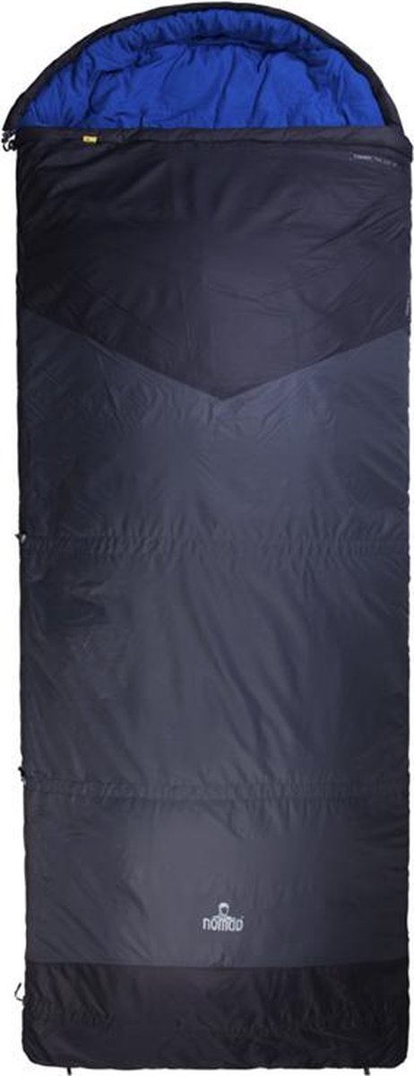 NOMAD Triple-S XL - Slaapzak - Rits rechts - 235 x 90 - Zwart