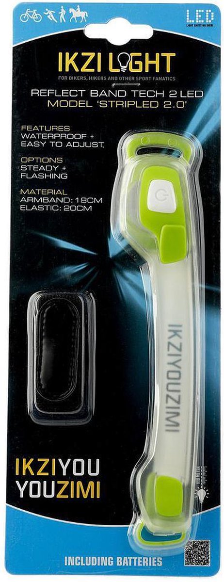 Ikzi Light Veiligheidsarmband Led Groen
