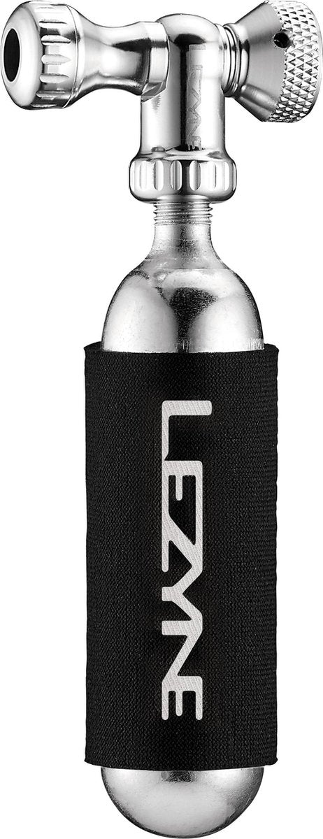 Lezyne Control Drive CO2 - CO2 pomp - 25 Gram Cartridge - Zilver