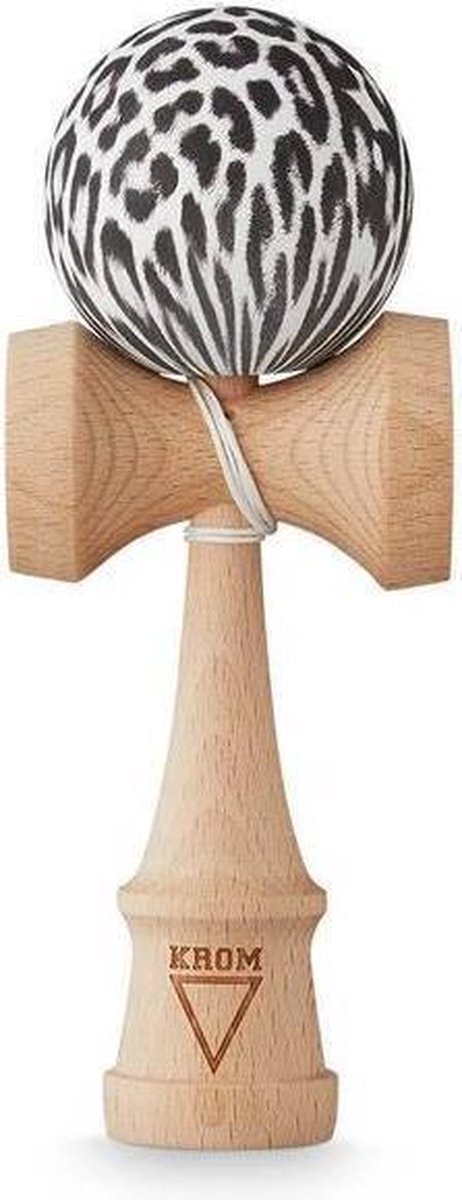 KROM RUBBER ANIMAL SNOW LEOPARD KENDAMA