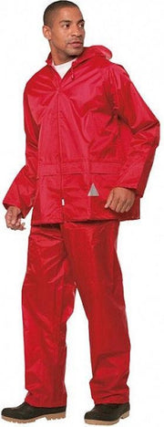 Result - Regenpak - Unisex - Maat M - Rood