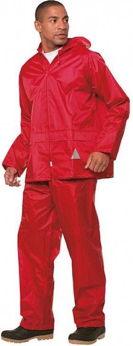 Result - Regenpak - Unisex - Maat M - Rood