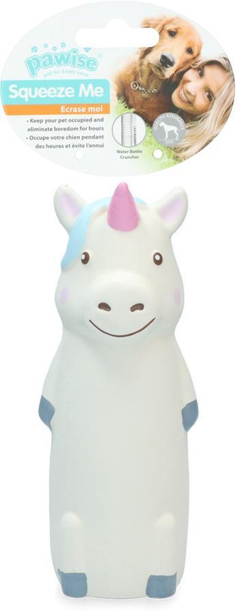 Latex toy met flesje - eenhoorn