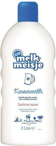 Melkmeisje Karnemelk - 2000 ml - Bad- & Doucheschuim