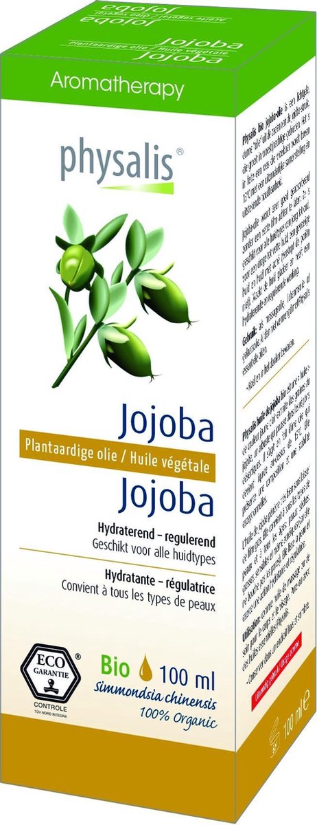 Physalis Aromatherapy Plantaardige Oliën Jojoba Olie 100ml
