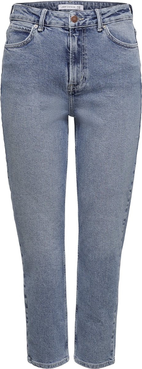 JdY JDYKAJA LIFE HI STRGHT ANK LB DNM NOOS - Light Blue Denim - Vrouwen - Maat W30