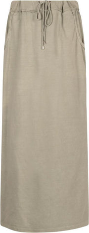 Tramontana Skirt Maxi Sweat Sage - M