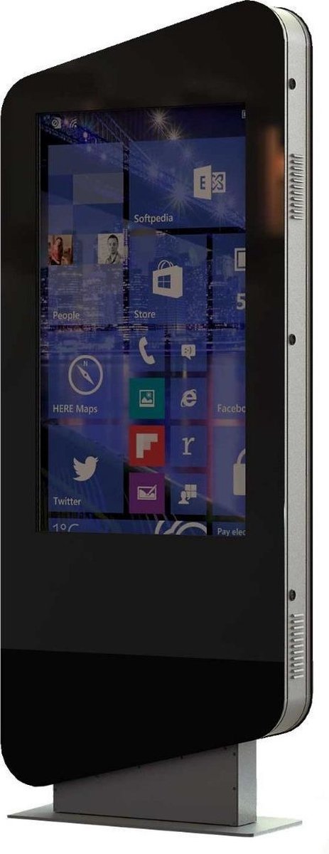 32 inch touchscreen digitale informatiezuil Sydney