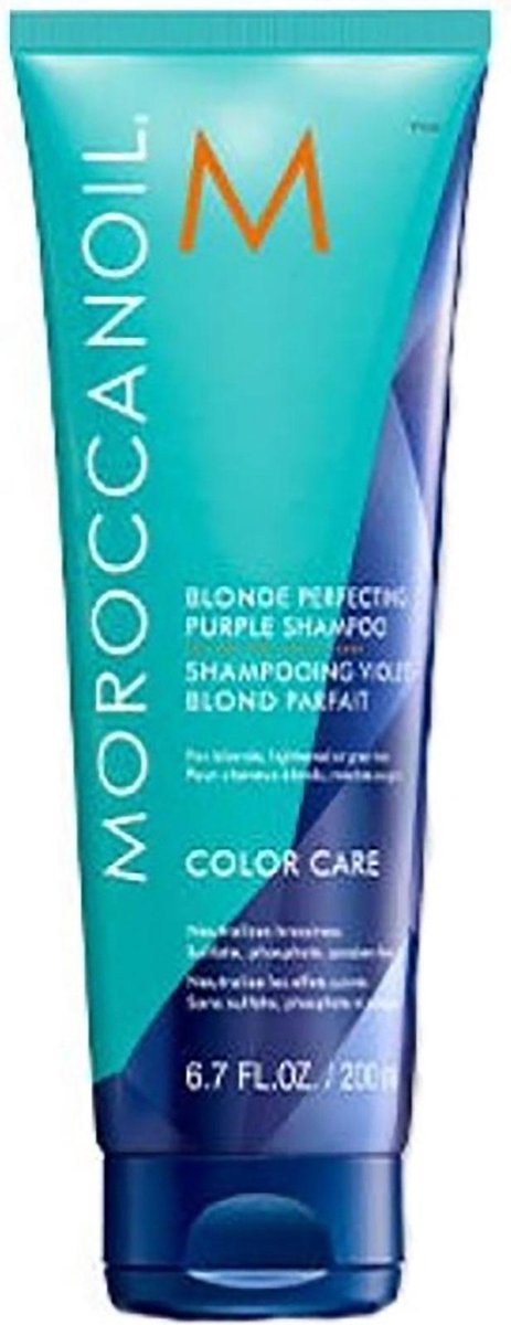 Moroccanoil Purple Perfecting Shampoo 70 ml - Normale shampoo vrouwen - Voor Alle haartypes