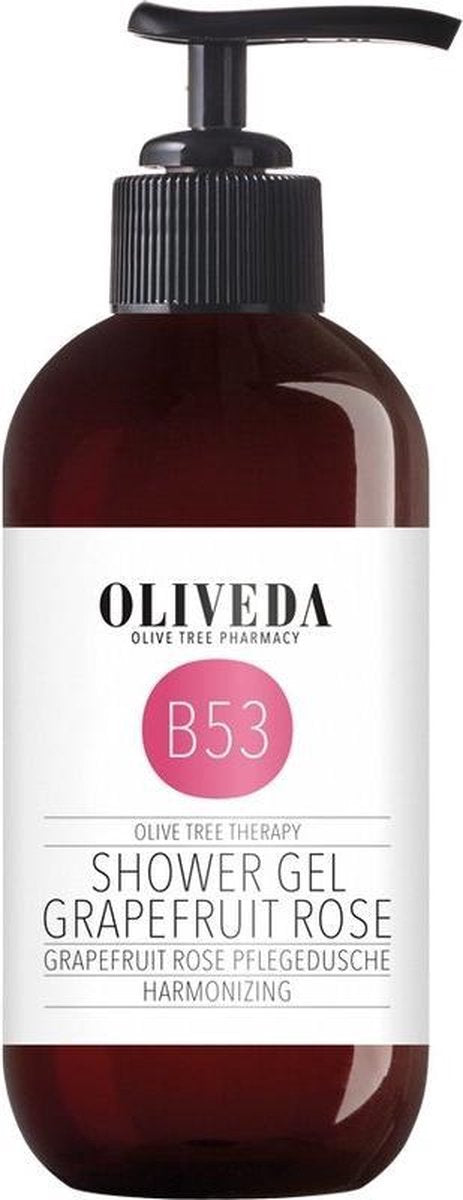 Oliveda B53 Shower Gel Grapefruit Rose harmonizing 250ml