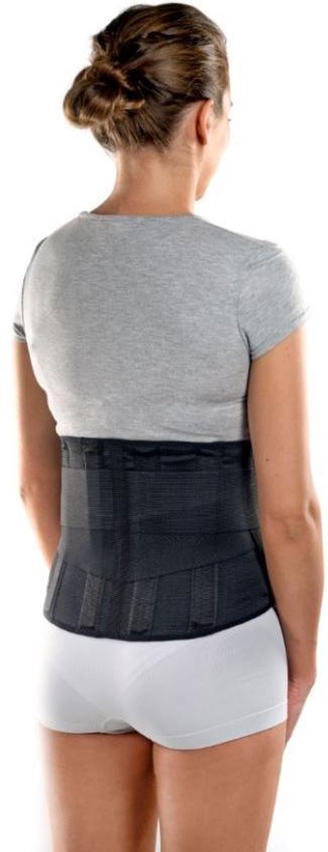 Rugbandage X-Large Zwart (103 - 130 cm)