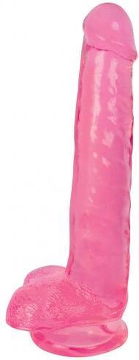 Dildo Met Ballen 20 CM - Cherry Ice - Sextoys - Dildo's