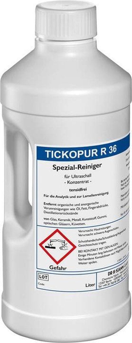 Tickopur R36 - 2 liter fles ultrasoon vloeistof