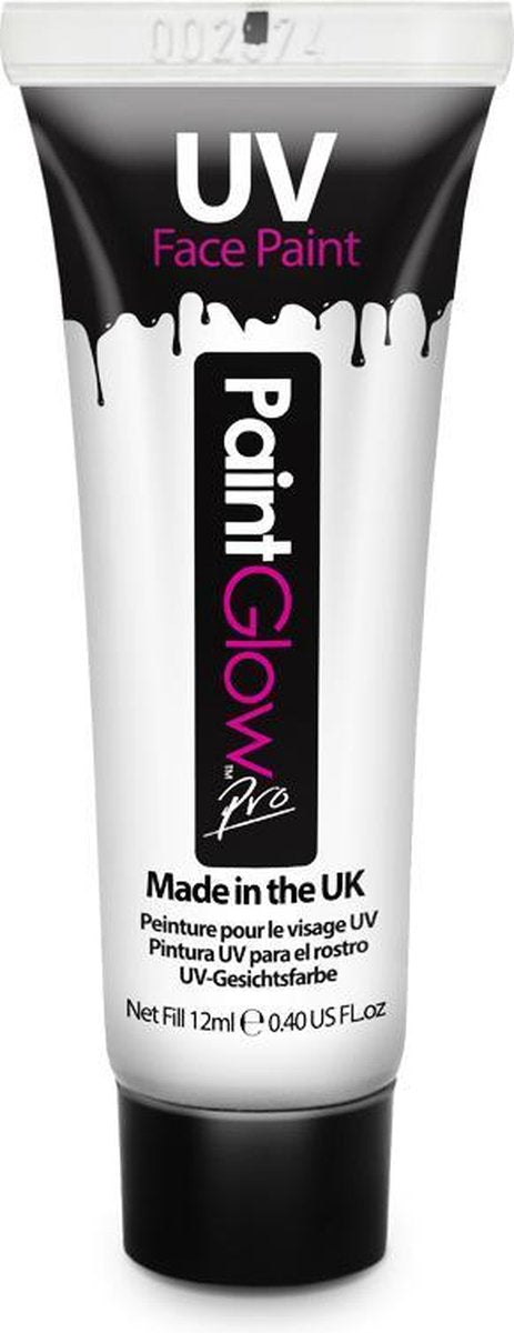 PaintGlow PRO Face & Body paint Neon Wit