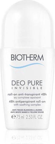 Biotherm Deo Pure Invisible 48h Anti-transpirant Roll-On Deodorant - 75 ml