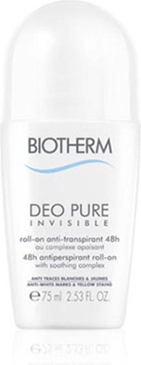 Biotherm Deo Pure Invisible 48h Anti-transpirant Roll-On Deodorant - 75 ml