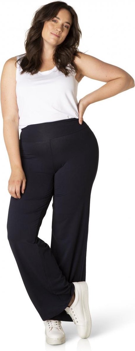 YESTA Amynta Broek - Dark Blue - maat 5(58/60)