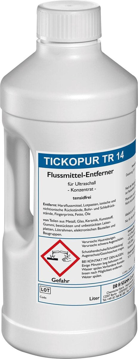 TICKOPUR TR14 - 2L flux verwijderaar voor printplaten