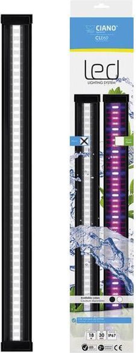 Ciano Armatuur led cle 60 Zwart 18W