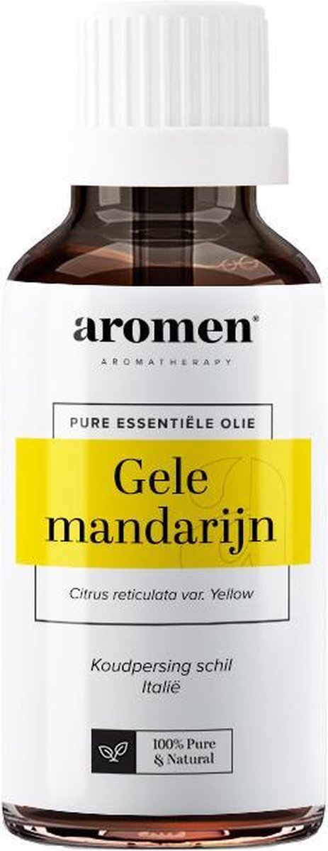 Aromen Essentiële Olie Gele Mandarijn 10 Ml Transparant
