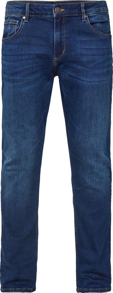 WE Fashion Heren regular fit jog denim jeans - Maat W36 X L32