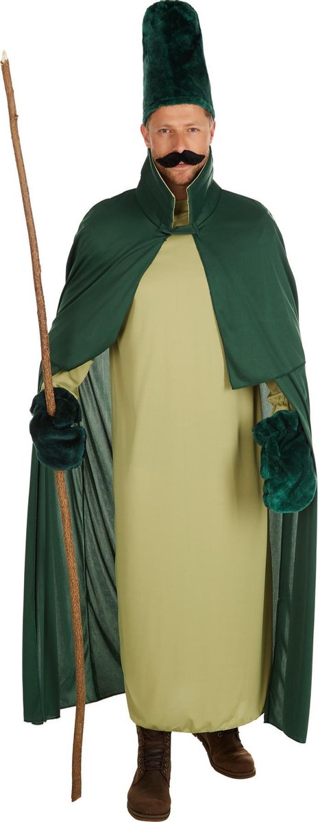 dressforfun - Herenkostuum bostovergeest M  - verkleedkleding kostuum halloween verkleden feestkleding carnavalskleding carnaval feestkledij partykleding - 301186