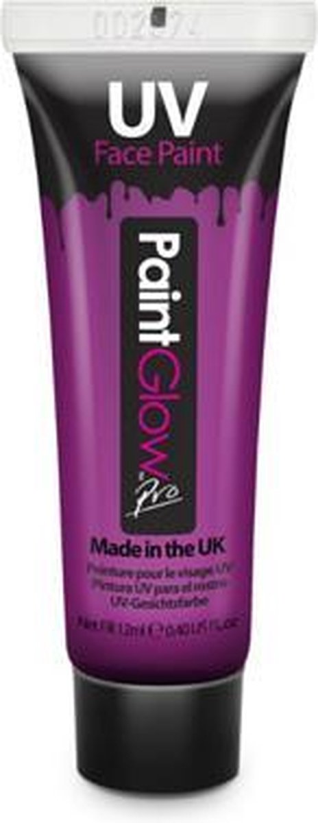 Paintglow | UV neon face & body paint - Paars