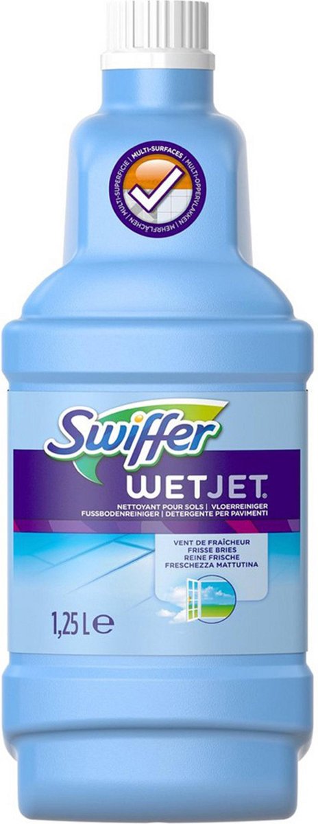 Swiffer Wet Jet Alles-In-Een Dweilsysteem - Reinigingsmiddel - 4 x 1