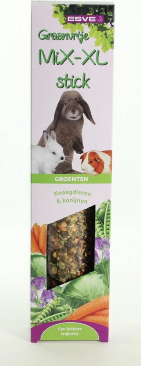 Mix XL stick voor knaagdieren groenten