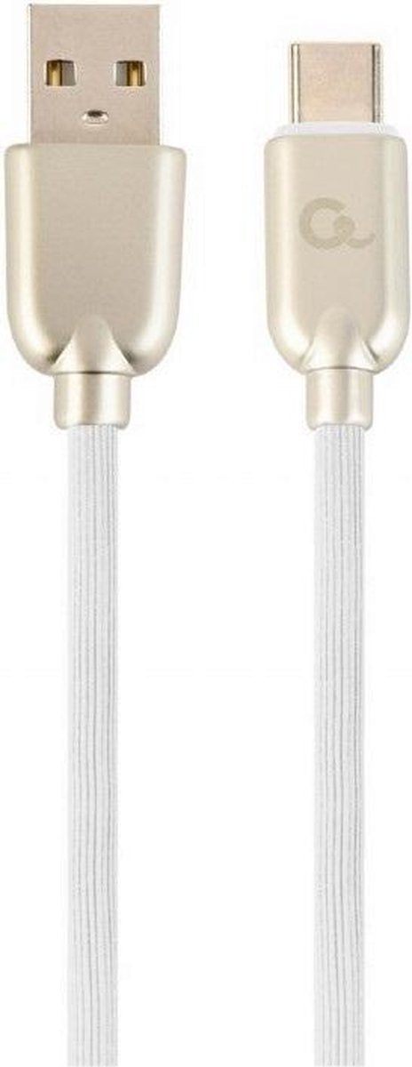 Premium USB Type-C laad- & datakabel 'rubber'