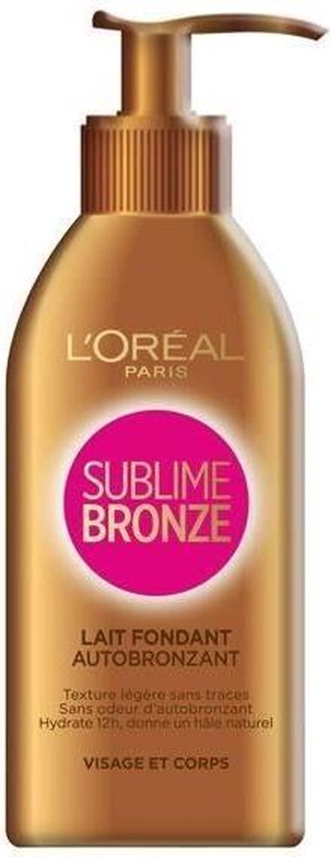 L'OREAL PARIS Sublime Bronze Zelfbruinende vloeiende melkachtige melk - 150 ml