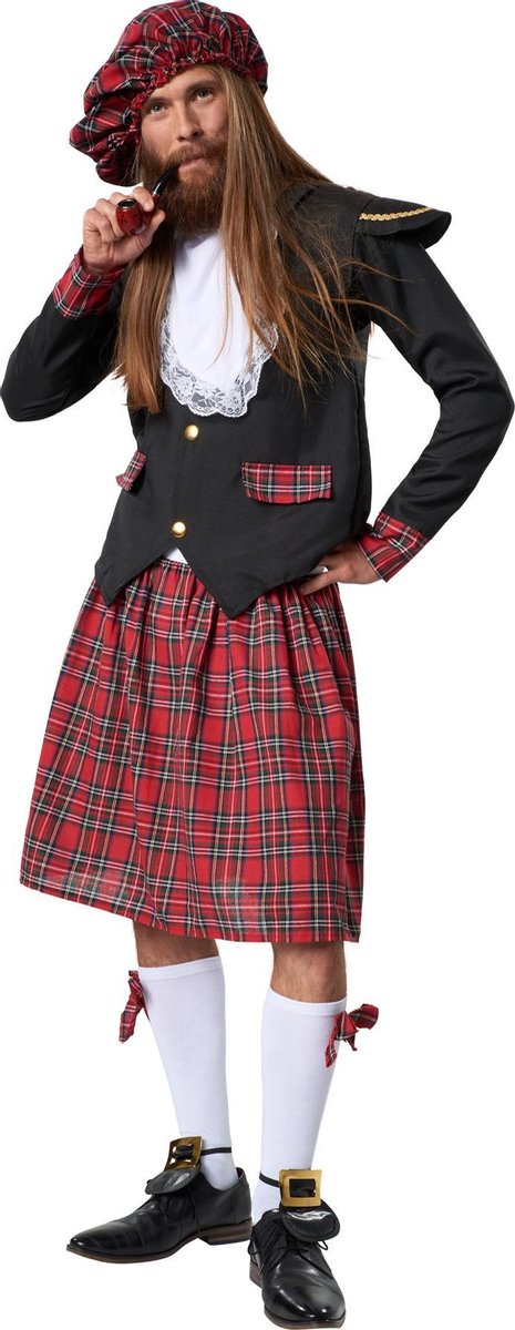 dressforfun - Gedistingeerde Schot XL  - verkleedkleding kostuum halloween verkleden feestkleding carnavalskleding carnaval feestkledij partykleding - 302083