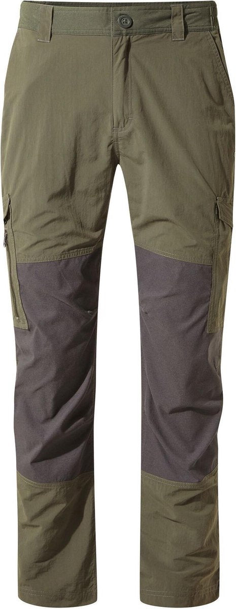 Craghoppers Wandelbroek Nosilife Heren Polyamide Groen Maat 56/l
