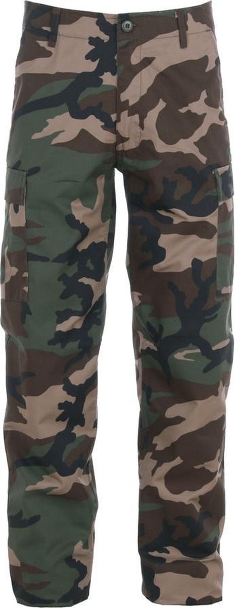 Fostex BDU legerbroek woodland camo