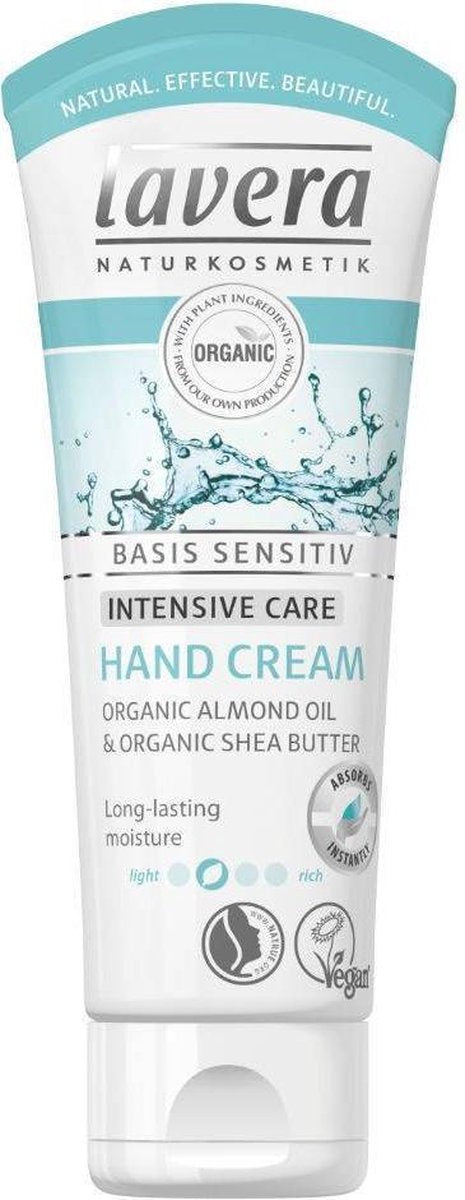 Organic Hand Cream Organic Almond Shea Butter (75 Ml)