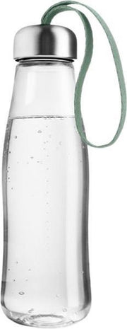 Eva Solo Drinkfles Urban To Go 500 Ml Glas Transparant/groen