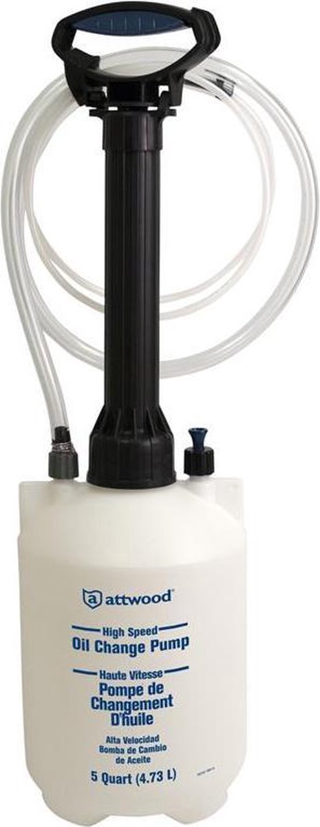 Attwood olie Handpomp 4 liter