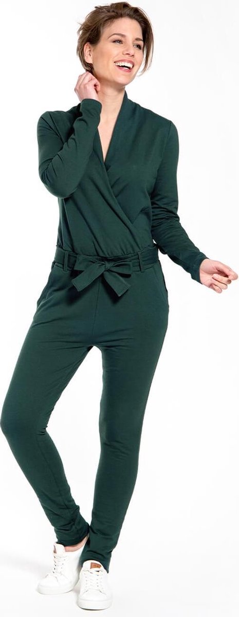 Groene Jumpsuit van Je m'appelle - Dames - Maat M - 4 maten beschikbaar