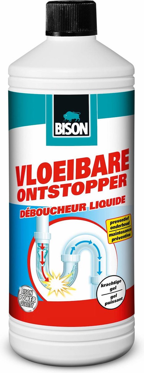 Bison vloeibare ontstopper - 500 ml.