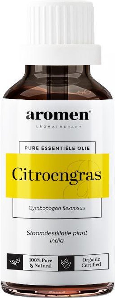 Aromen Essentiële Olie Citroengras 10 Ml Transparant