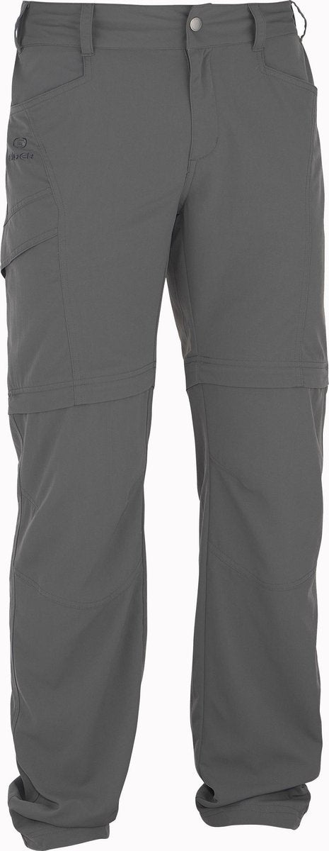 Eider Galapagos Zip-Off Pant - heren - afritsbroek - maat 46 - grijs
