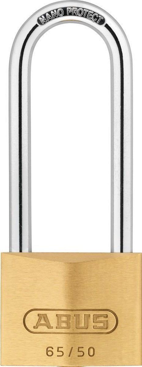 Abus 65/50mm HB80 - Hangslot - Goud