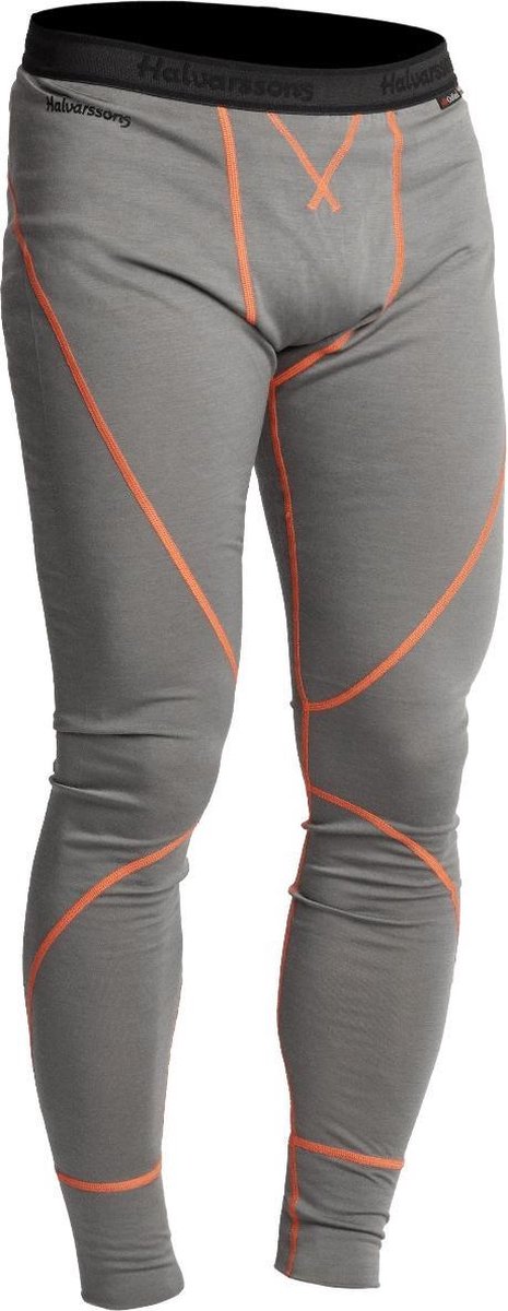 Halvarssons Light wol Longs grijs L