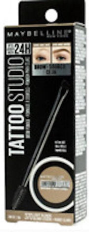 Maybelline TattooStudio Longwear Waterproof Eyebrow Gel Makeup for Fully Defined Brows