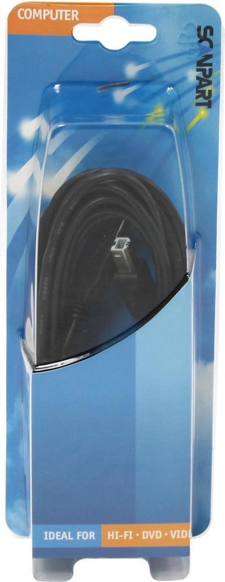 Scanpart Usb Kabel A(m)-b(m) Type2.0 5.0m